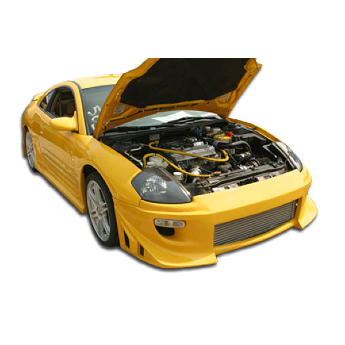 Modify your Mitsubishi Eclipse 2000 with our Exterior/Complete Body Kits - Front right angle view of the car part