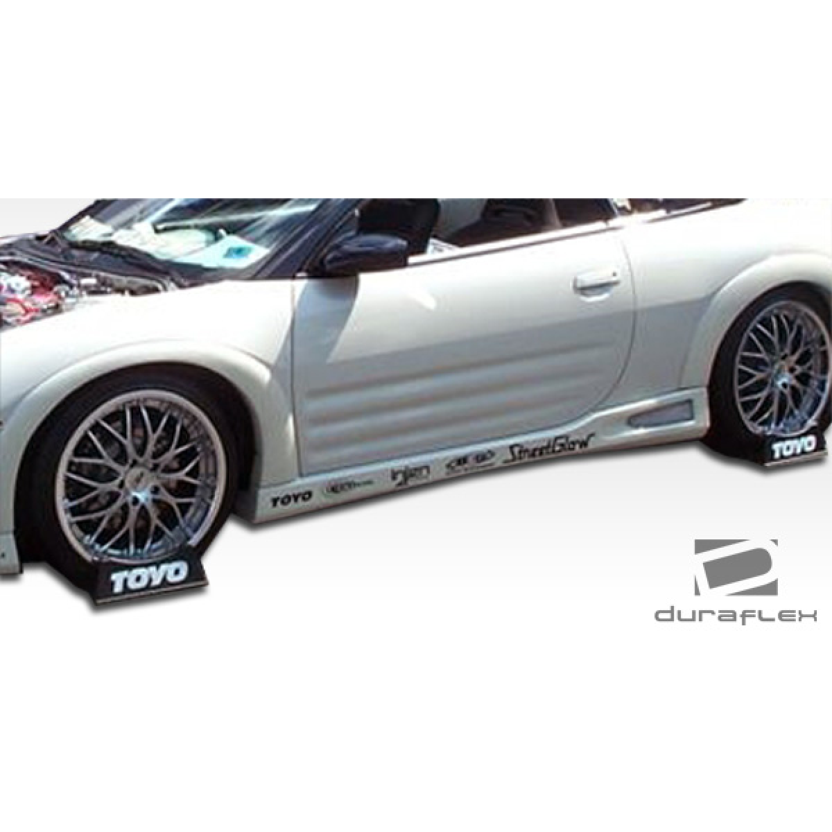 Modify your Mitsubishi Eclipse 2003 with our Exterior/Complete Body Kits - Image shows part at a side angle from front