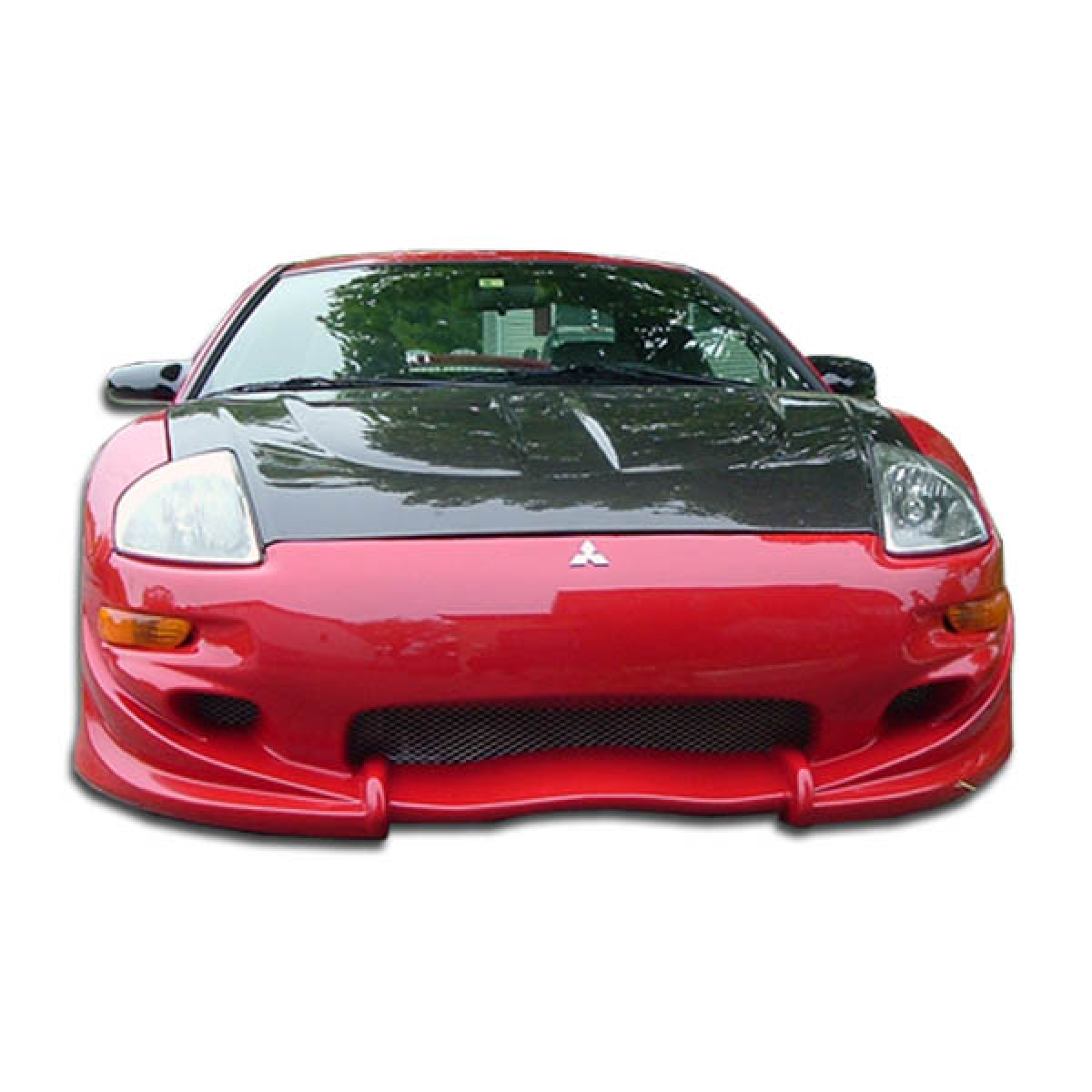 Modify your Mitsubishi Eclipse 2000 with our Exterior/Complete Body Kits - Frontal view of vehicle with low angle perspective