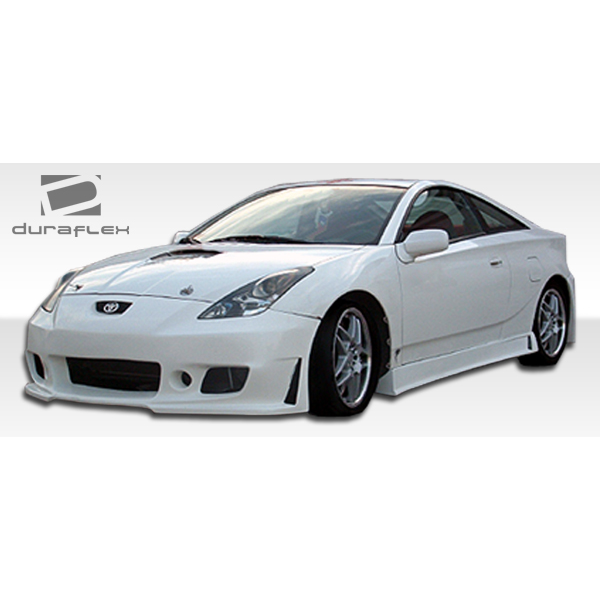 Modify your Toyota Celica 2000 with our Exterior/Front Bumpers - Front three quarter angle view of bumper