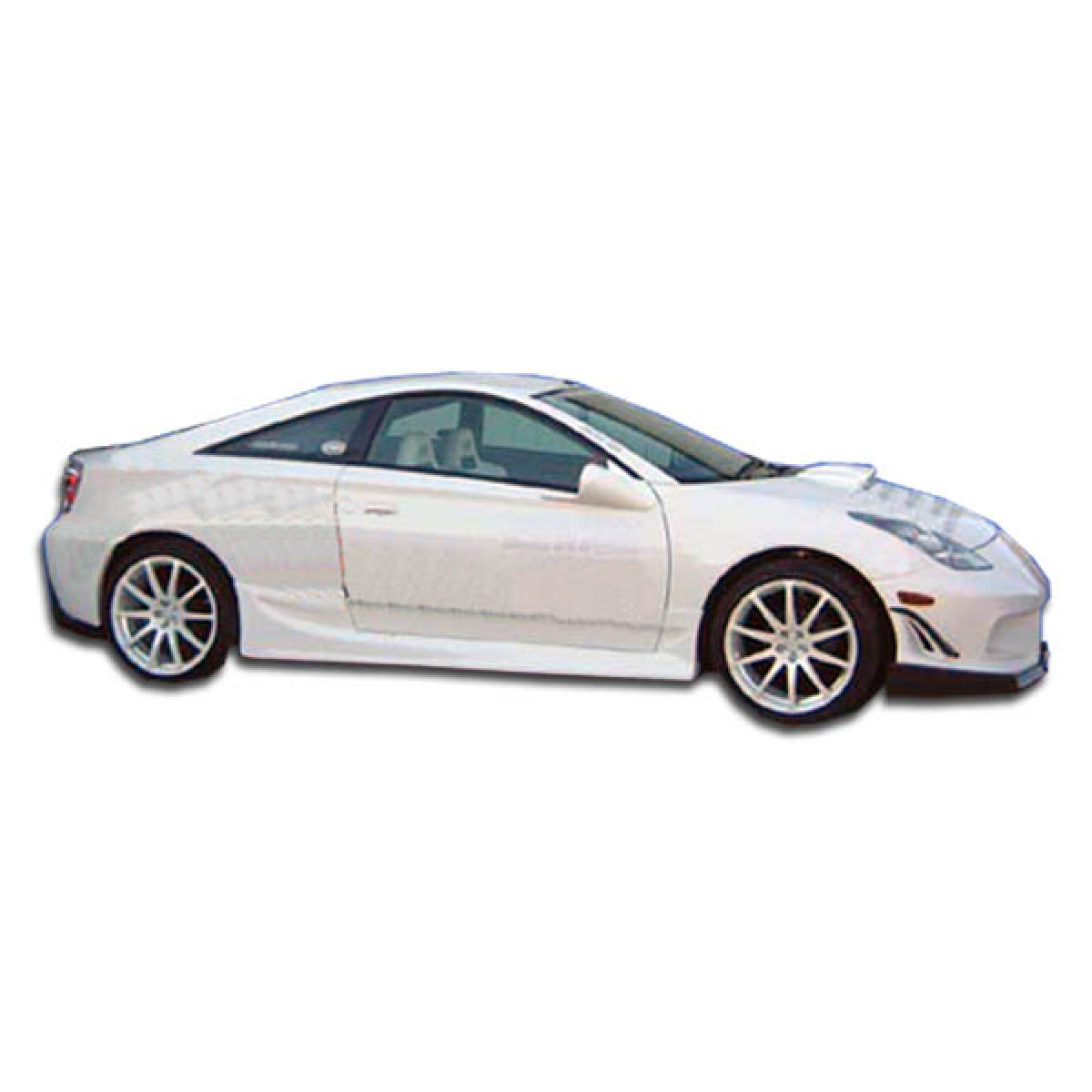 Modify your Toyota Celica 2000 with our Exterior/Side Skirts - Side view of the vehicle