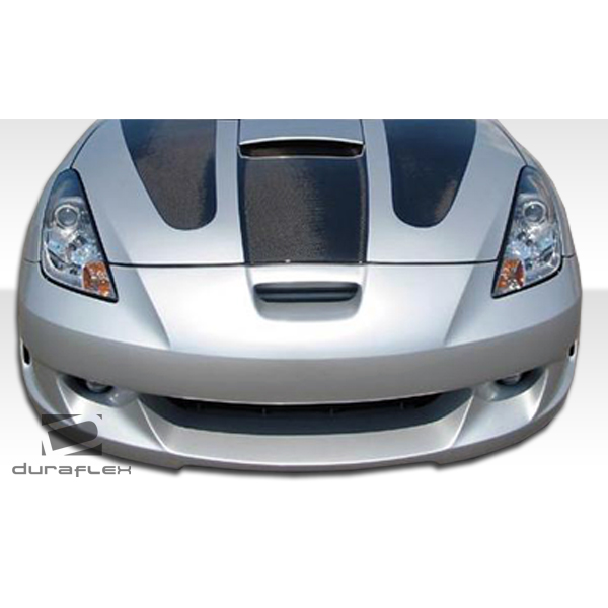 Modify your Toyota Celica 2000 with our Exterior/Front Bumpers - Front view looking straight at the bumper