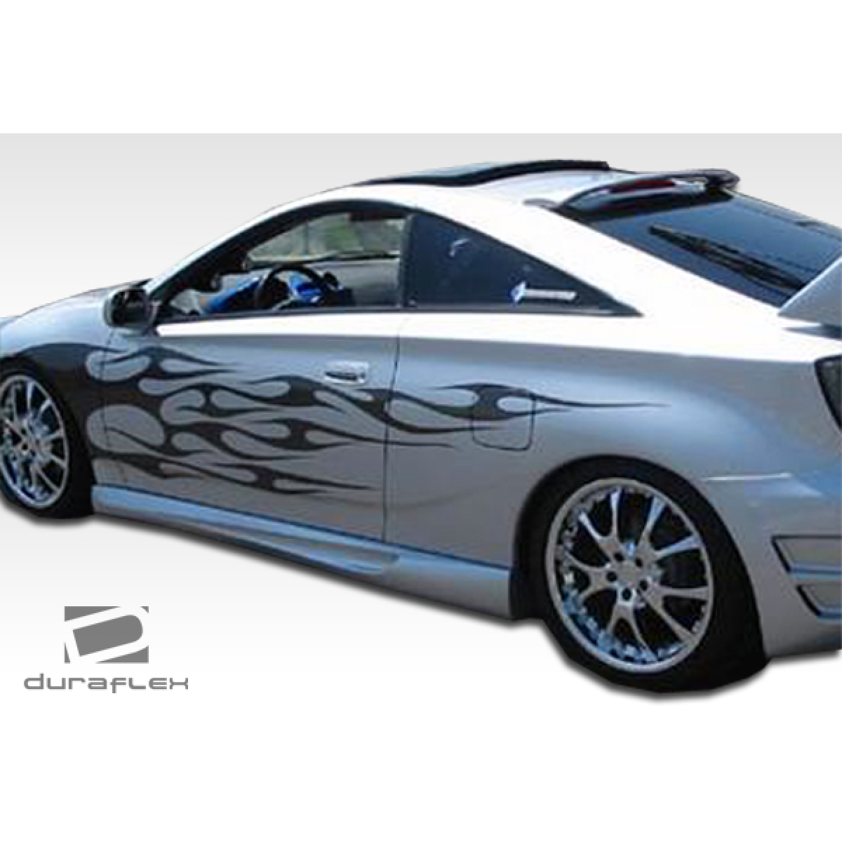 Modify your Toyota Celica 2000 with our Exterior/Side Skirts - Side view angle of the Toyota Celica