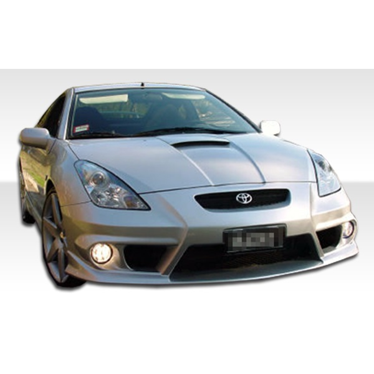Modify your Toyota Celica 2000 with our Exterior/Front Bumpers - Front angle view of the Toyota Celica bumper