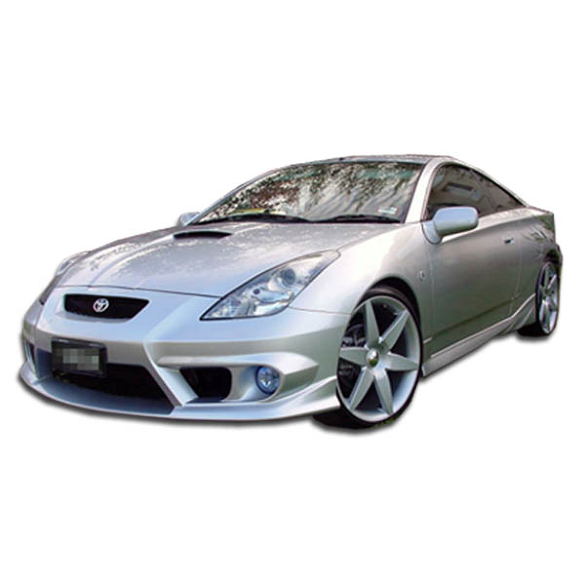 Modify your Toyota Celica 2000 with our Exterior/Front Bumpers - Front angle view of the vehicle