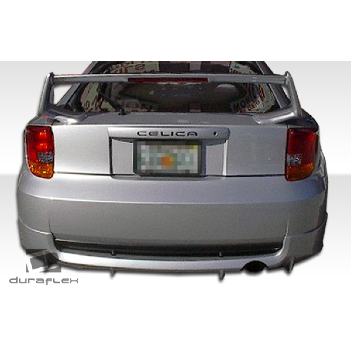 Modify your Toyota Celica 2000 with our Exterior/Rear Bumpers or Lips - Rear view at a slight angle from the left