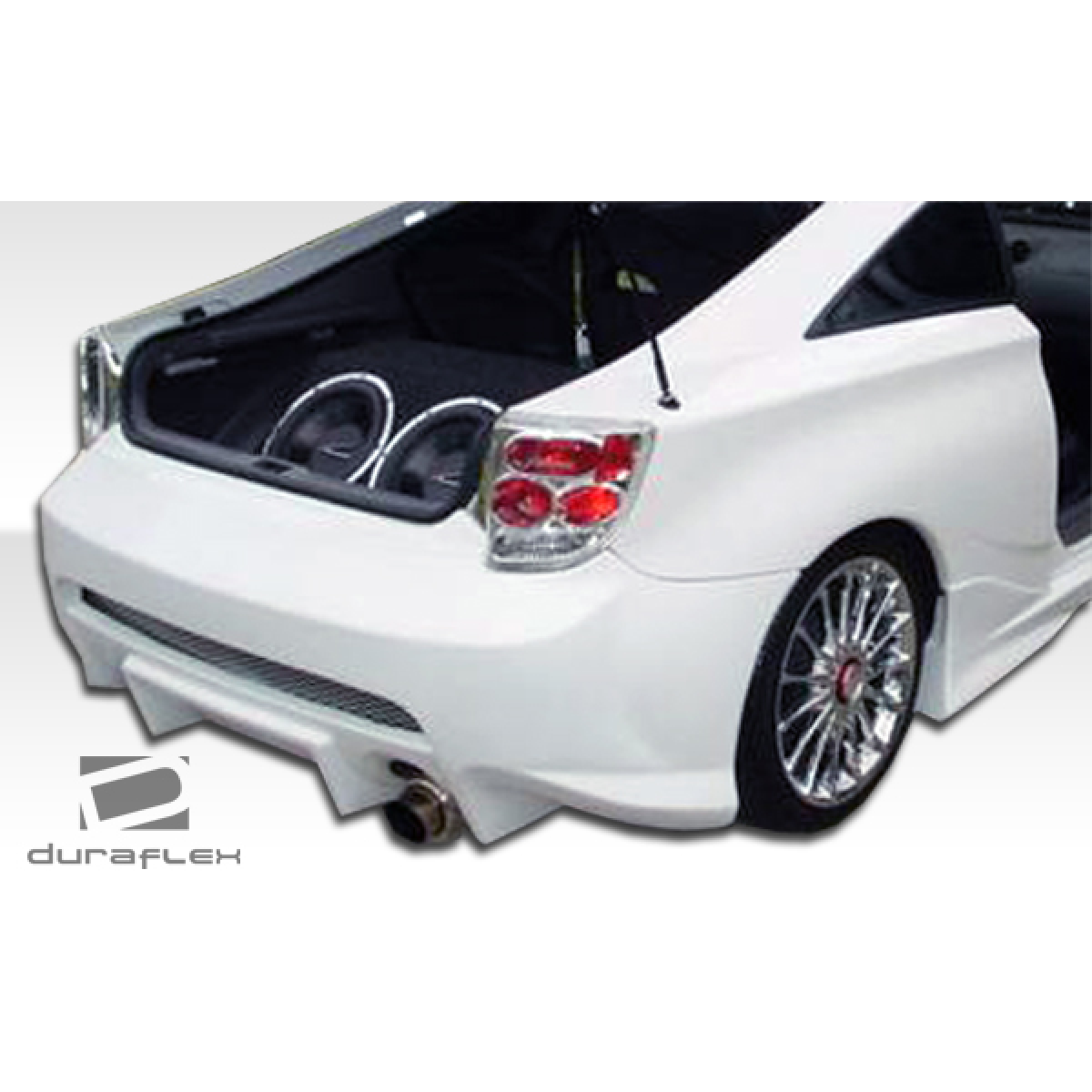 Modify your Toyota Celica 2000 with our Exterior/Rear Bumpers or Lips - External angle view of the rear bumper part