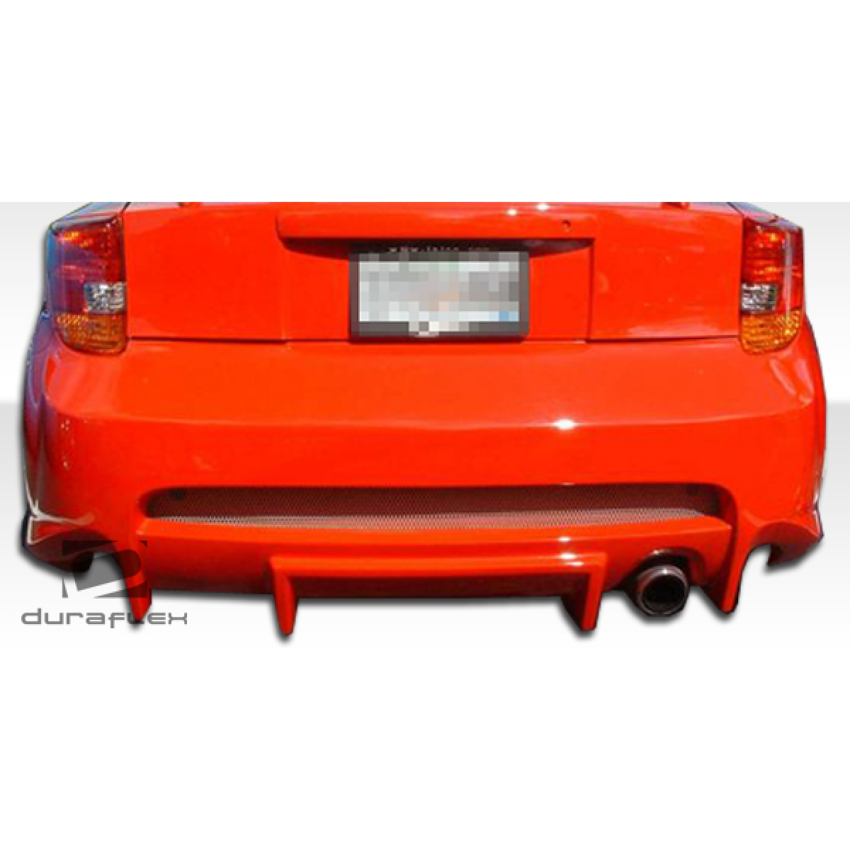 Modify your Toyota Celica 2000 with our Exterior/Rear Bumpers or Lips - Rear view angle of vehicle part is shown straight on