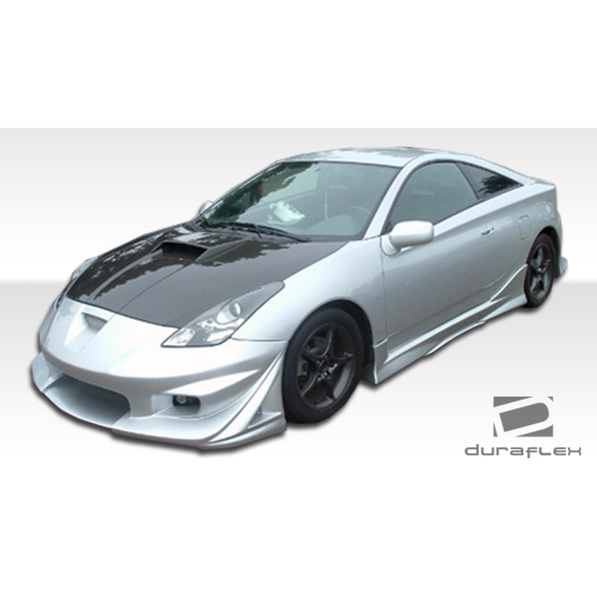 Modify your Toyota Celica 2000 with our Exterior/Complete Body Kits - Front angle showing modified bumper design