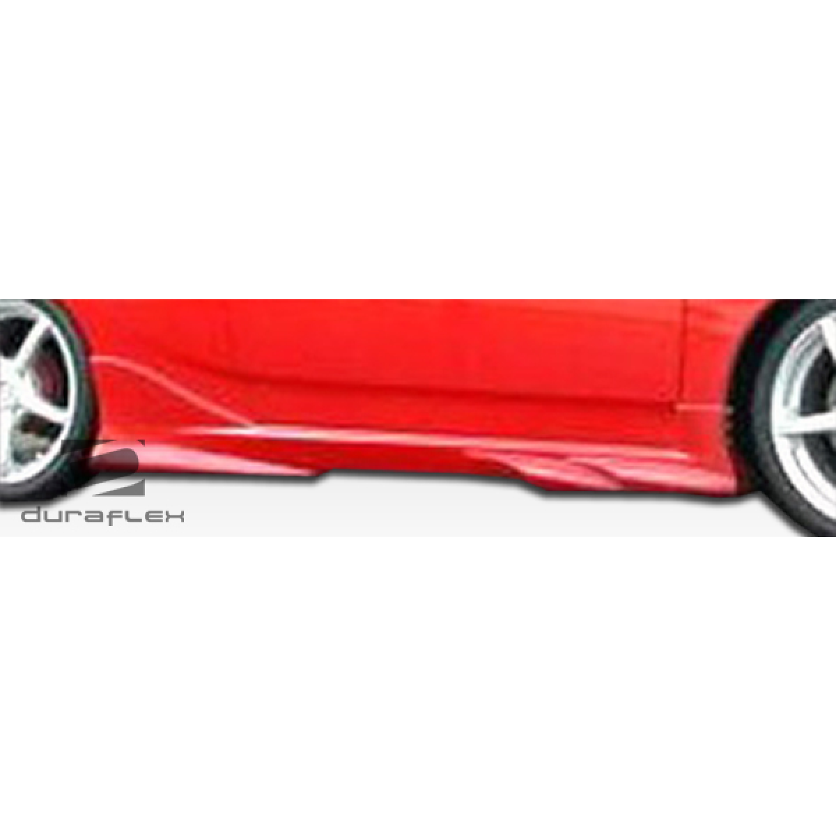 Modify your Toyota Celica 2000 with our Exterior/Side Skirts - Side view of the car part at low angle