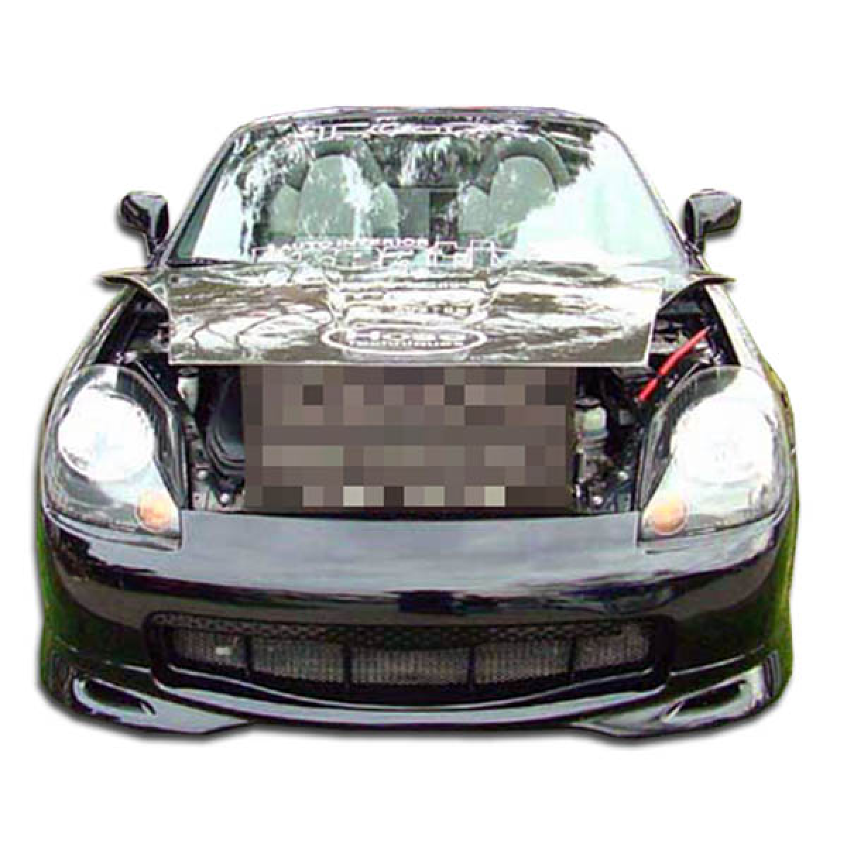 Modify your Toyota MR2 2000 with our Exterior/Front Bumpers or Lips - Front view of the vehicle with open hood