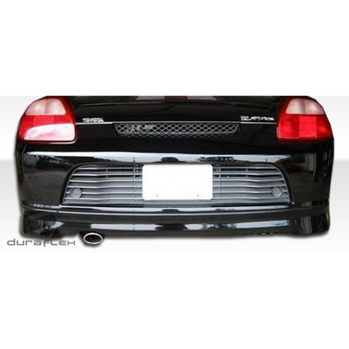 Modify your Toyota MR2 2000 with our Exterior/Rear Bumpers or Lips - Rear view angle of the bumper part