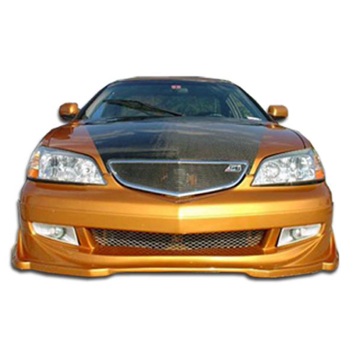 Modify your Acura CL 2001 with our Exterior/Front Bumpers or Lips - Front view of the car at a straight angle