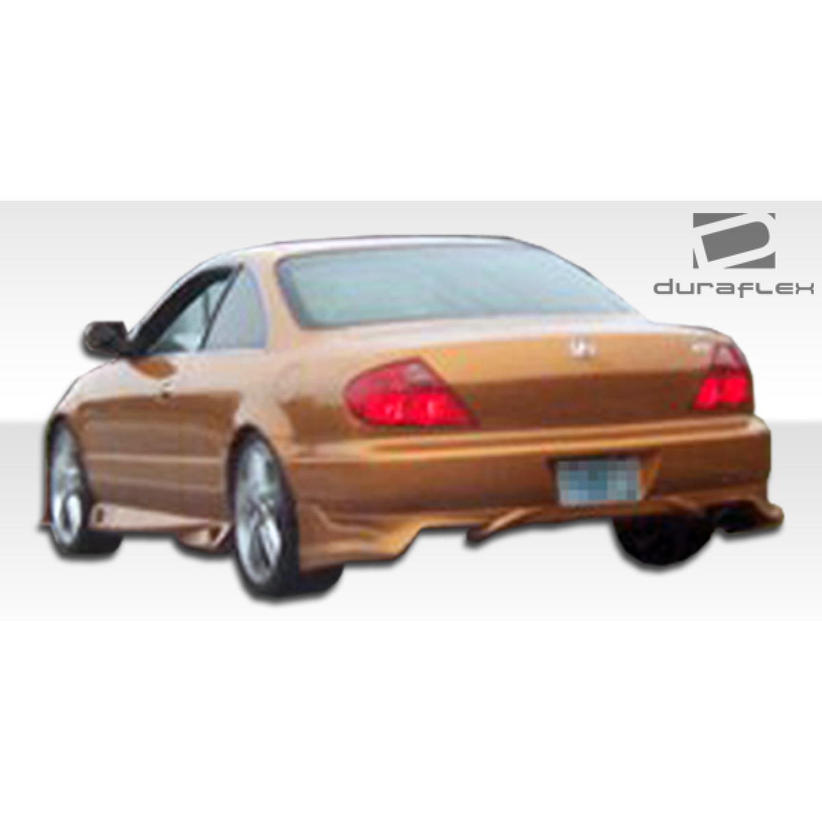 Modify your Acura CL 2001 with our Exterior/Rear Bumpers or Lips - Rear view angle showcasing aftermarket bumper design