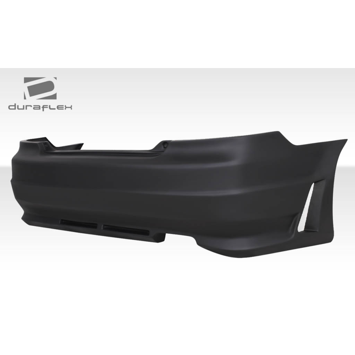 Modify your Honda Civic 2001 with our Exterior/Rear Bumpers or Lips - Side angle view of rear bumper part