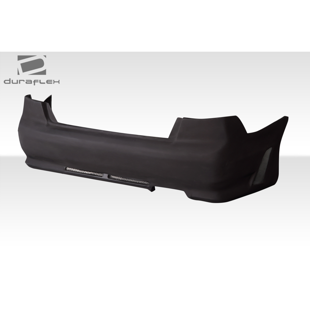 Modify your Honda Civic 2001 with our Exterior/Complete Body Kits - Front view angle of rear bumper flat laid out