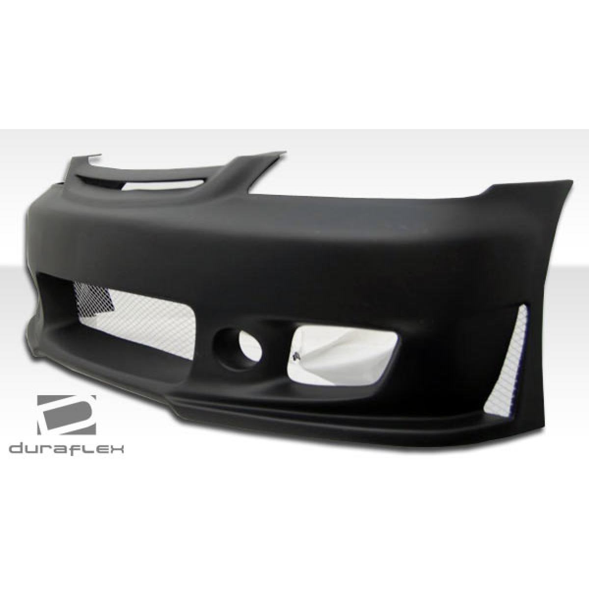 Modify your Honda Civic 2001 with our Exterior/Front Bumpers or Lips - Front view at a slight angle showing bumper design