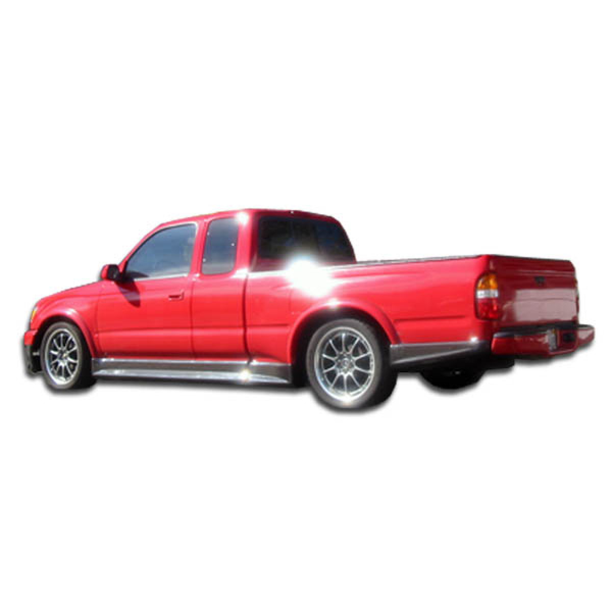 Modify your Toyota Tacoma 2001 with our Exterior/Rear Bumpers or Lips - Vehicle shown at a side angle view