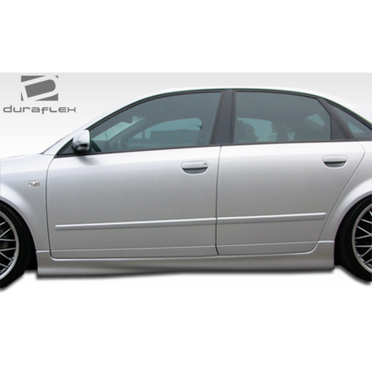 Modify your Audi A4 2006 with our Exterior/Complete Body Kits - Side view of vehicle shown at a side angle