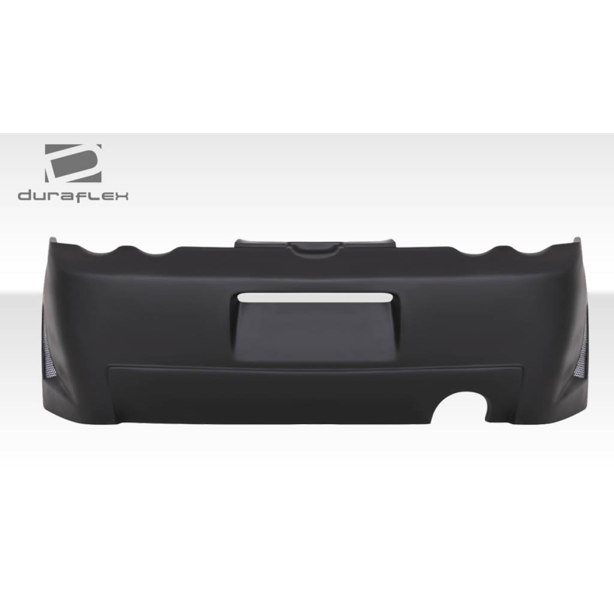 Modify your Acura RSX 2002 with our Exterior/Rear Bumpers or Lips - Rear view of rear bumper at eye level angle