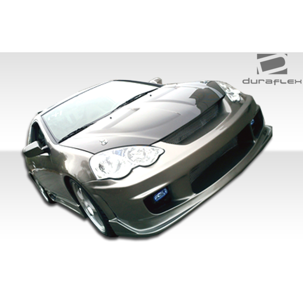 Modify your Acura RSX 2002 with our Exterior/Complete Body Kits - Front angle view of Acura RSX bumper part