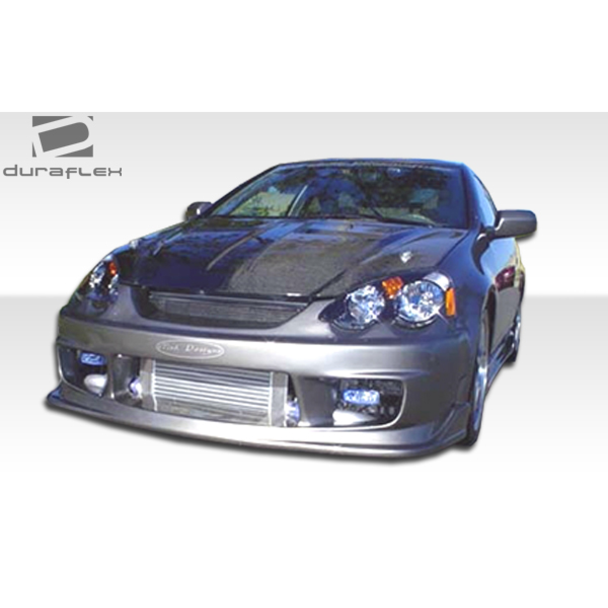 Modify your Acura RSX 2002 with our Exterior/Complete Body Kits - Front angle view of the Acura RSX bumper