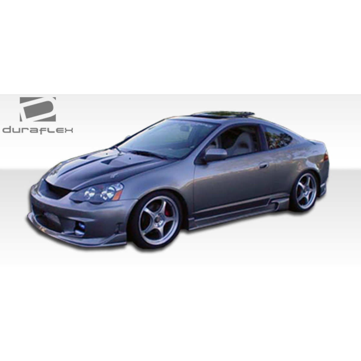 Modify your Acura RSX 2002 with our Exterior/Complete Body Kits - Three quarter front angle view of vehicle