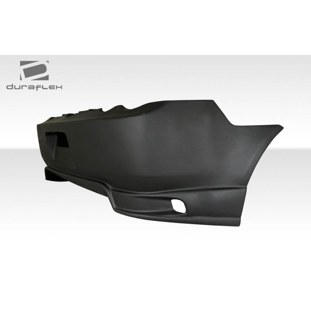 Modify your Acura RSX 2002 with our Exterior/Rear Bumpers or Lips - Side angle view of the rear bumper part