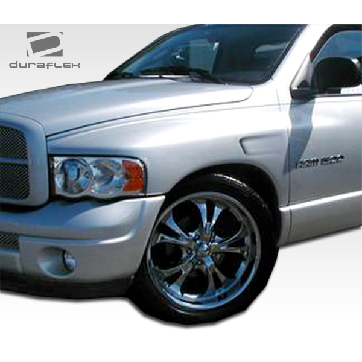 Modify your Dodge Ram 2002 with our Exterior/Fenders - Front three quarter view of the vehicle fender