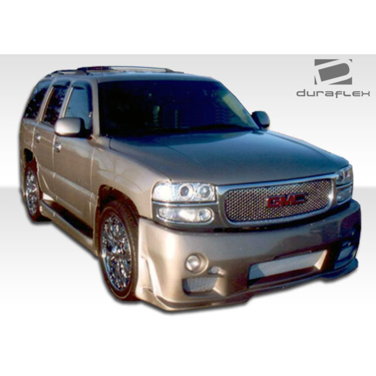 Modify your GMC Yukon Denali 2001 with our Exterior/Complete Body Kits - Front angle view of a GMC Denali vehicle