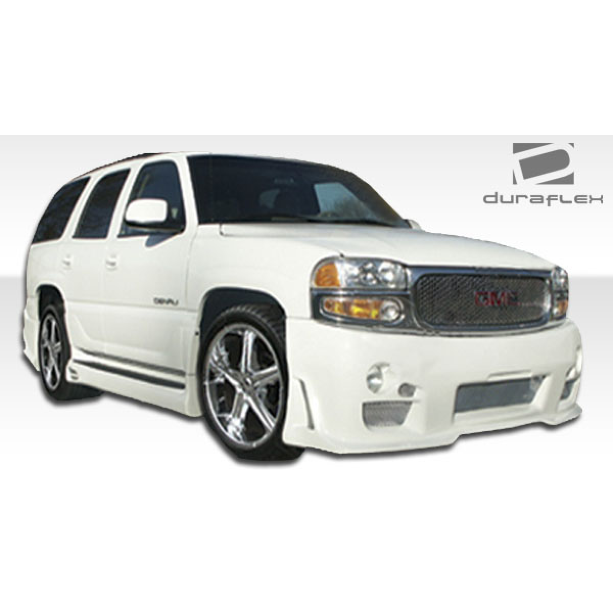 Modify your GMC Yukon Denali 2001 with our Exterior/Complete Body Kits - Front angle view of GMC Denali bumper part