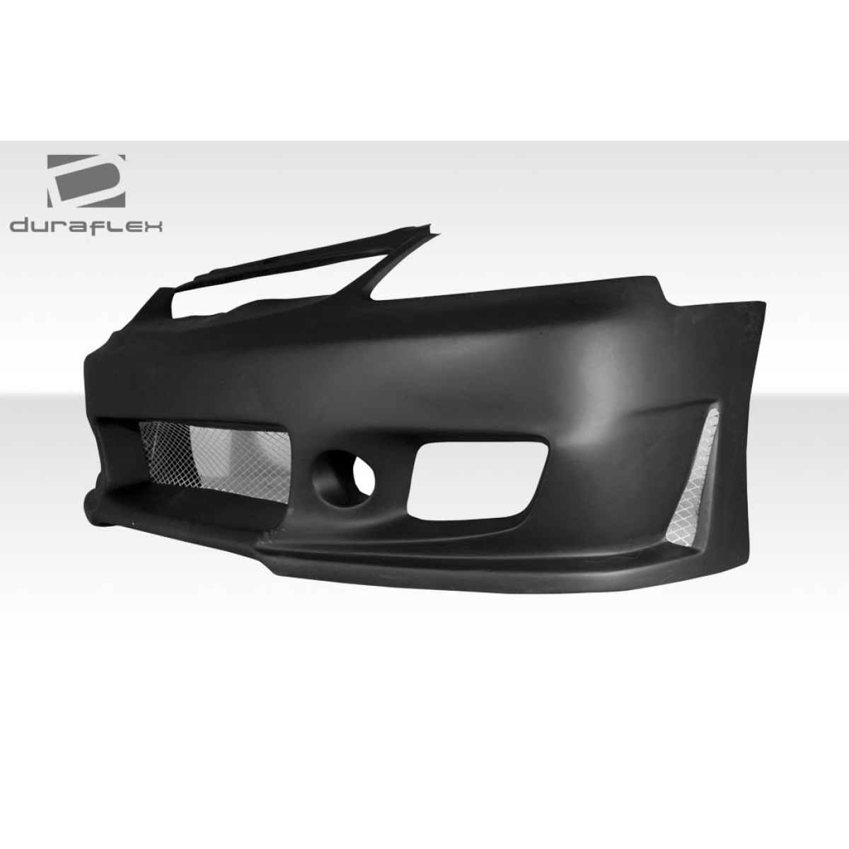 Modify your Honda Civic 2002 with our Exterior/Front Bumpers or Lips - Frontal angle displaying bumper design and features