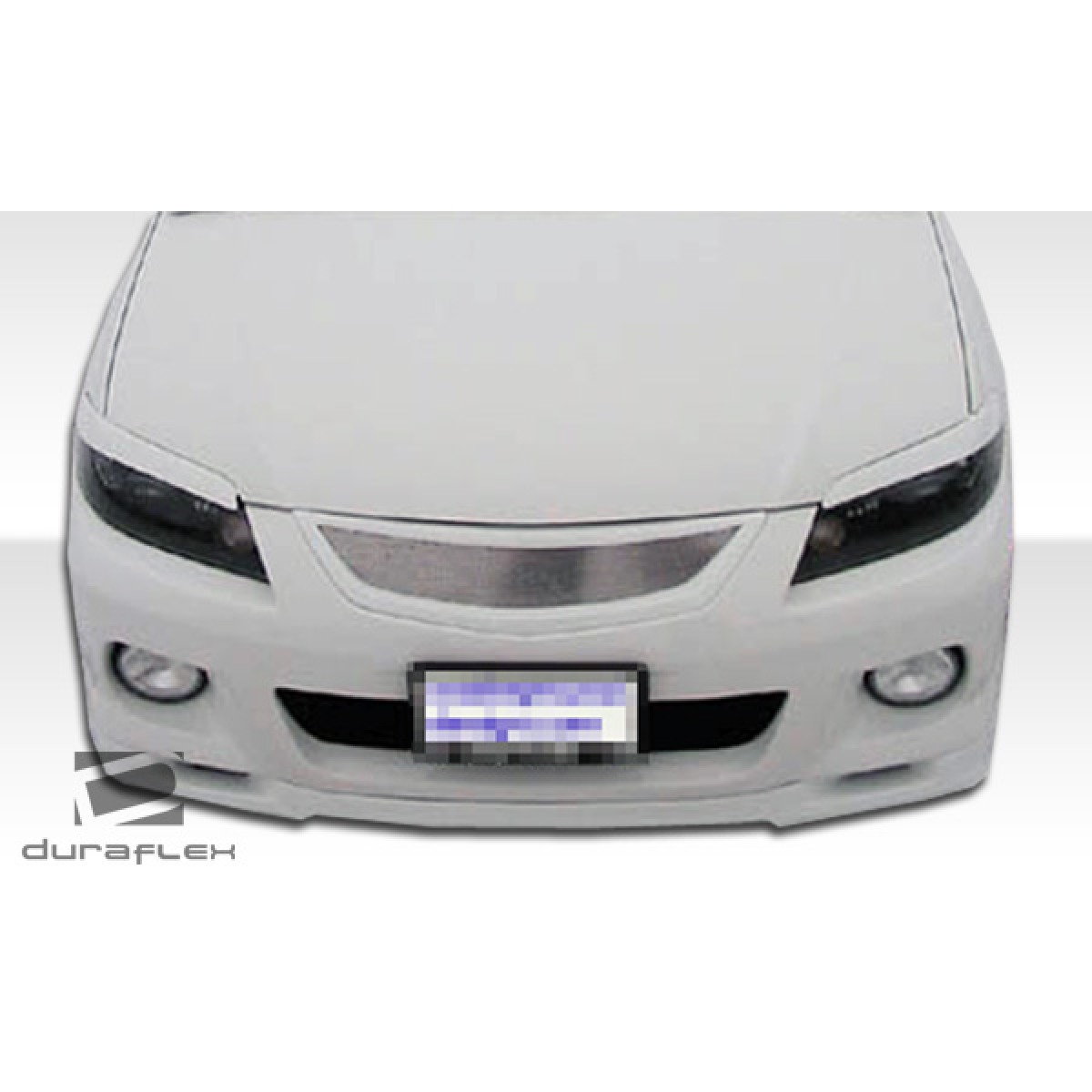 Modify your Mazda Protege 2001 with our Exterior/Front Bumpers or Lips - Front view of vehicle part at head-on angle