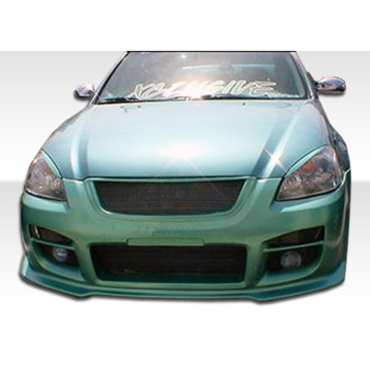 Modify your Nissan Altima 2002 with our Exterior/Complete Body Kits - Front view angle of Nissan Altima with bumper