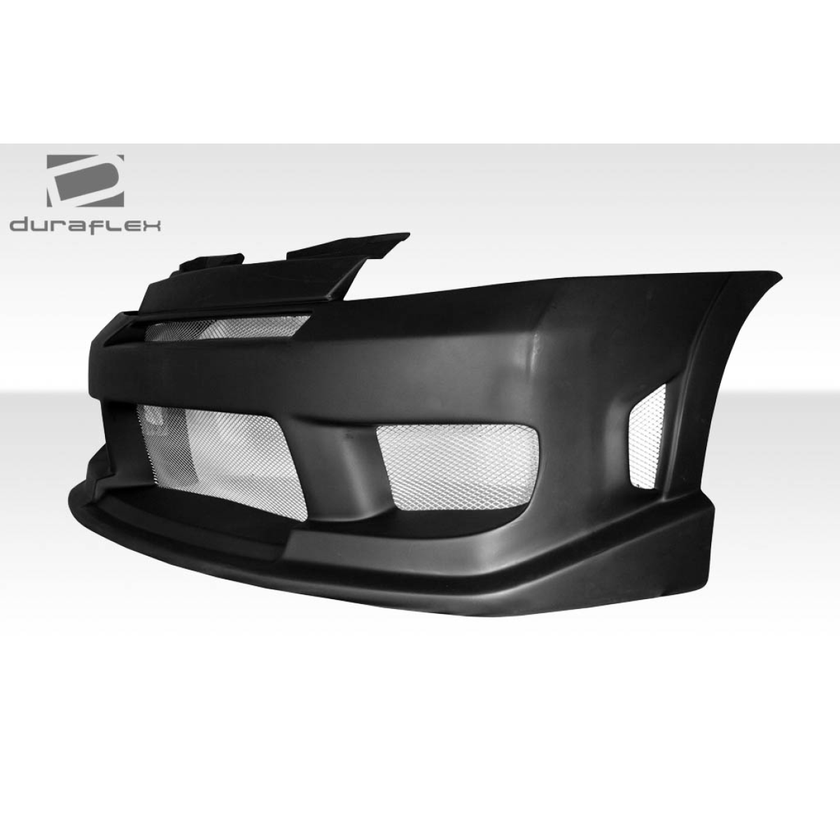 Modify your Suzuki Aerio 2002 with our Exterior/Front Bumpers or Lips - Angled view of a front bumper part