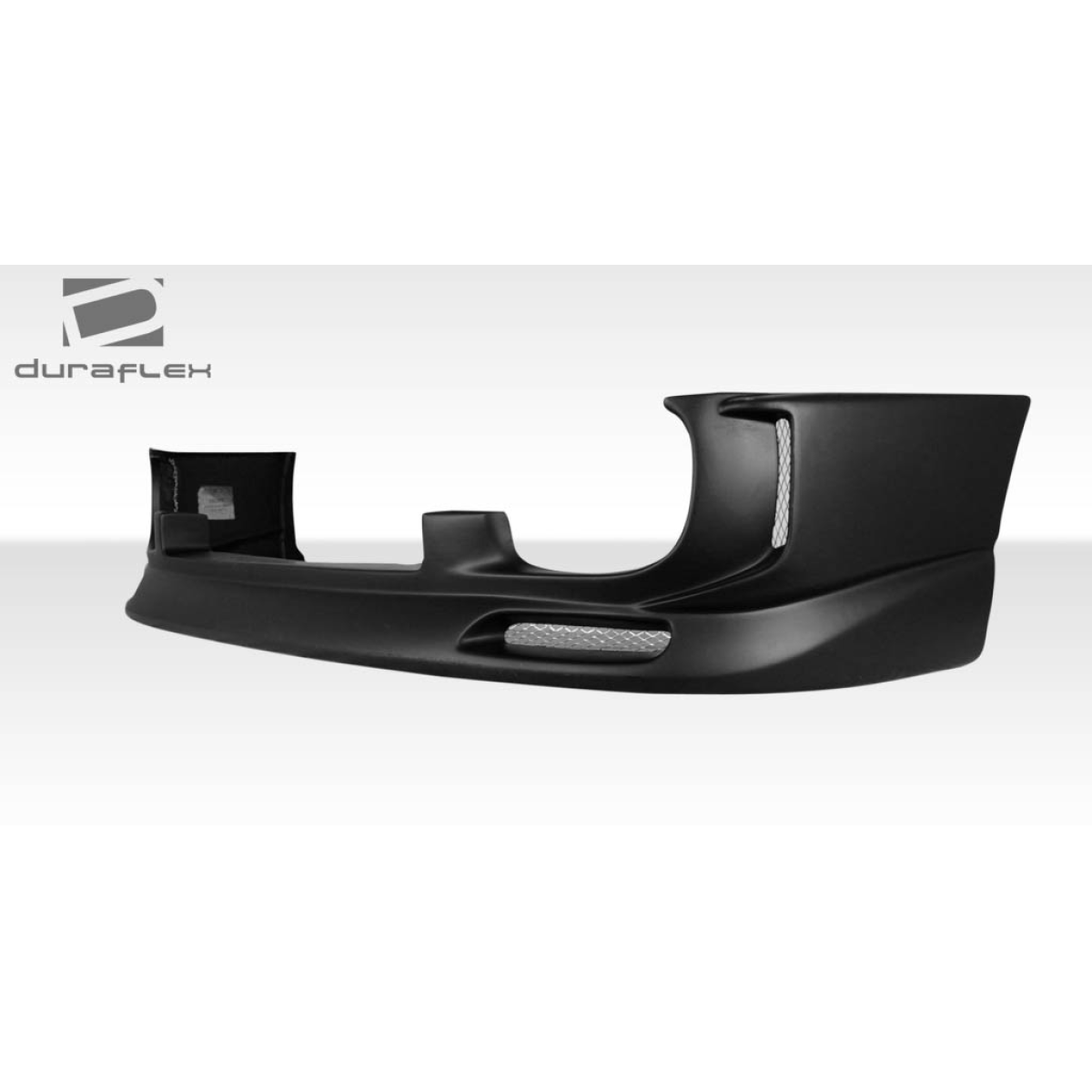 Modify your Subaru Impreza 2002 with our Exterior/Front Bumpers or Lips - Side view angle of front lip under spoiler