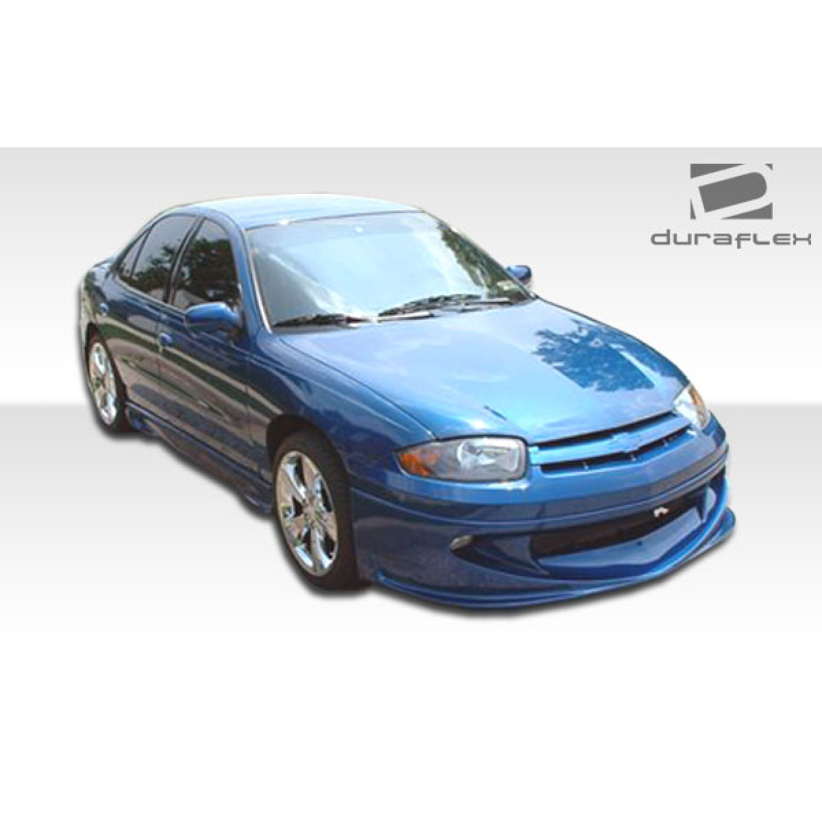 Modify your Chevrolet Cavalier 1995 with our Exterior/Side Skirts - Front three quarter view of the vehicle