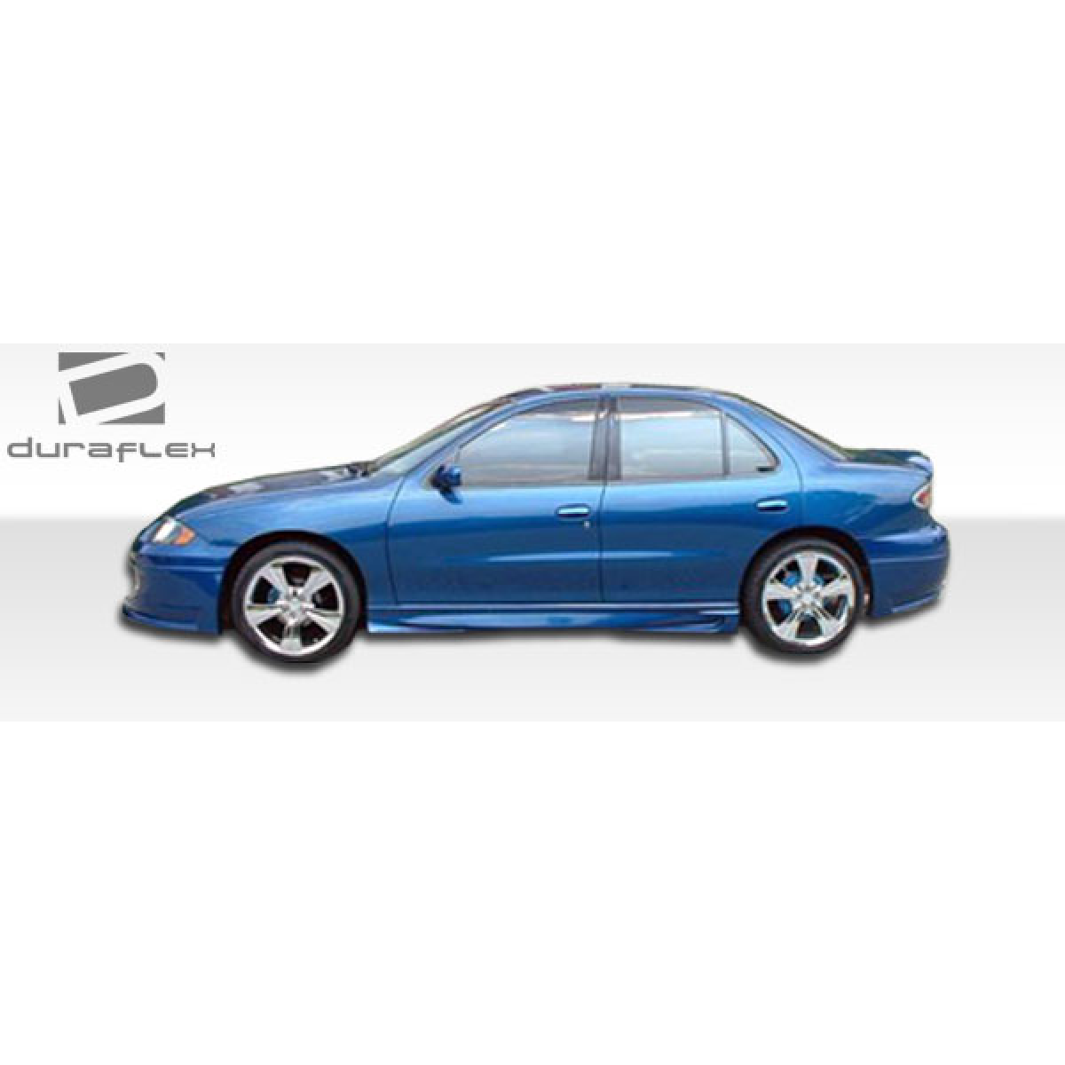 Modify your Chevrolet Cavalier 1995 with our Exterior/Side Skirts - Side profile view of vehicle part