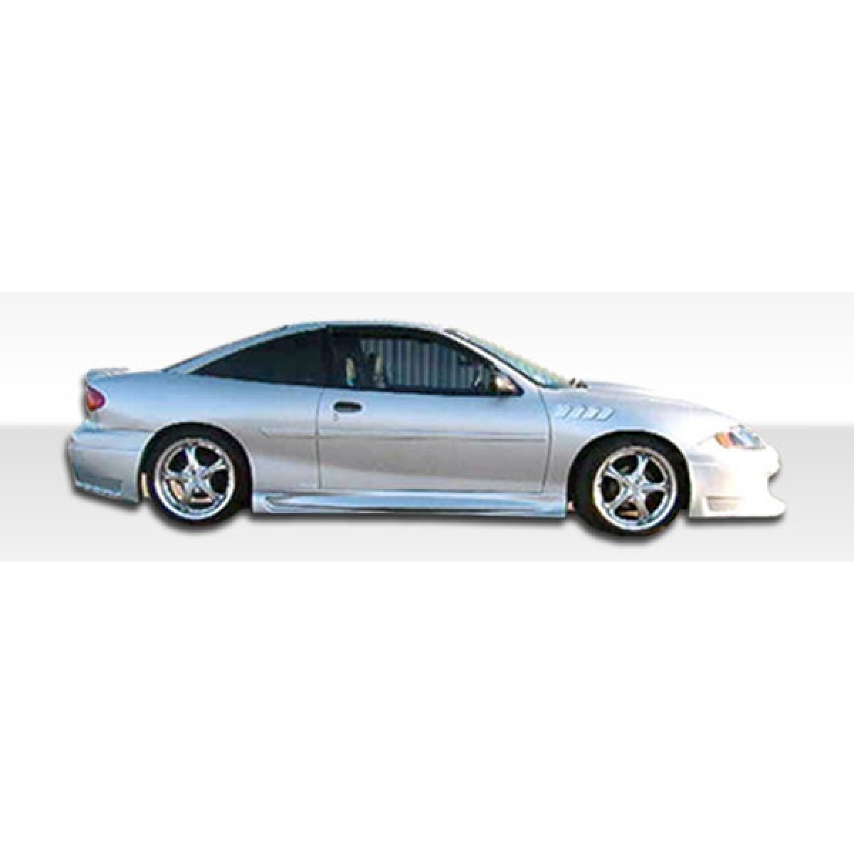 Modify your Chevrolet Cavalier 1995 with our Exterior/Side Skirts - Side view of vehicle with side skirts