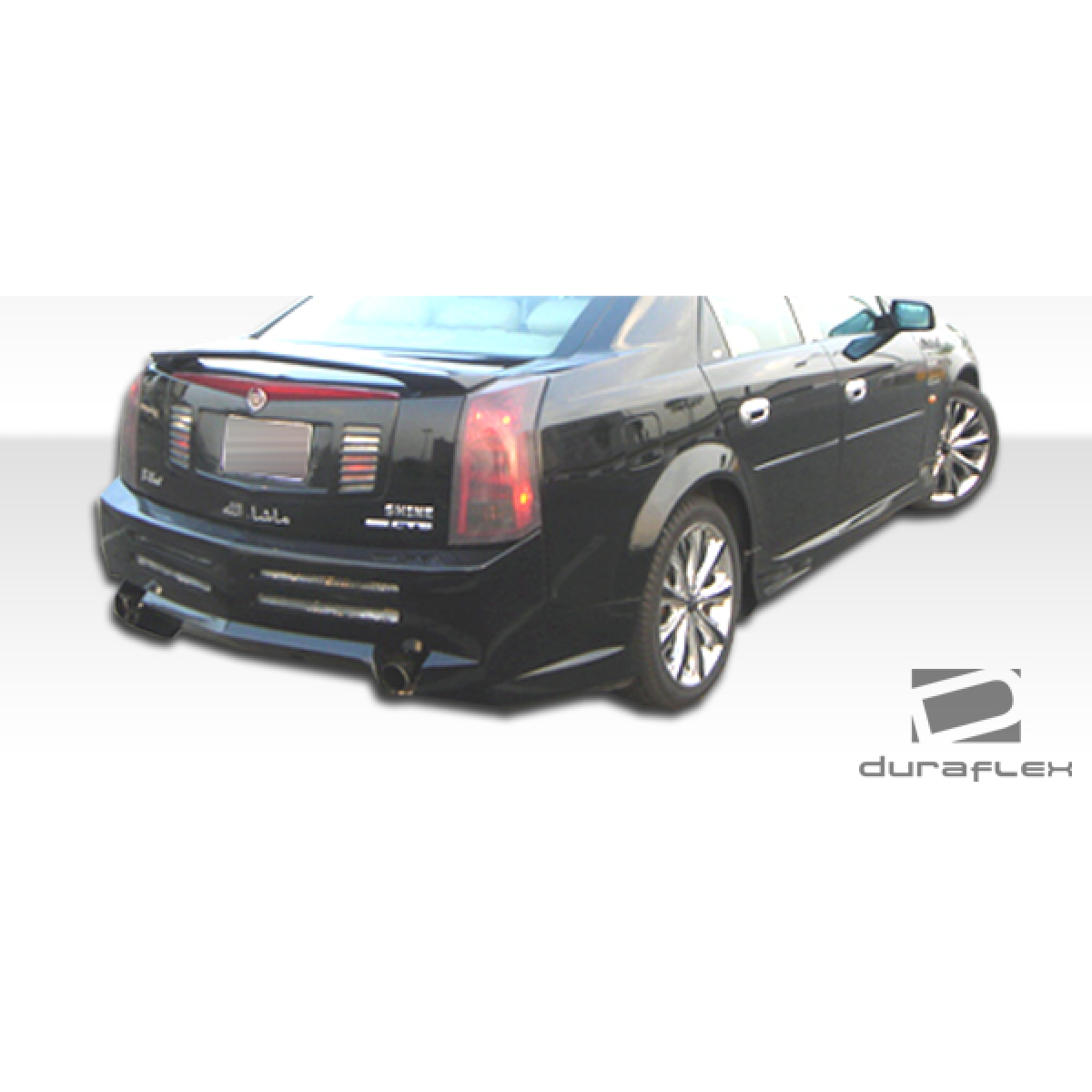 Modify your Cadillac CTS 2003 with our Exterior/Complete Body Kits - Angled view from the rear left side of the vehicle