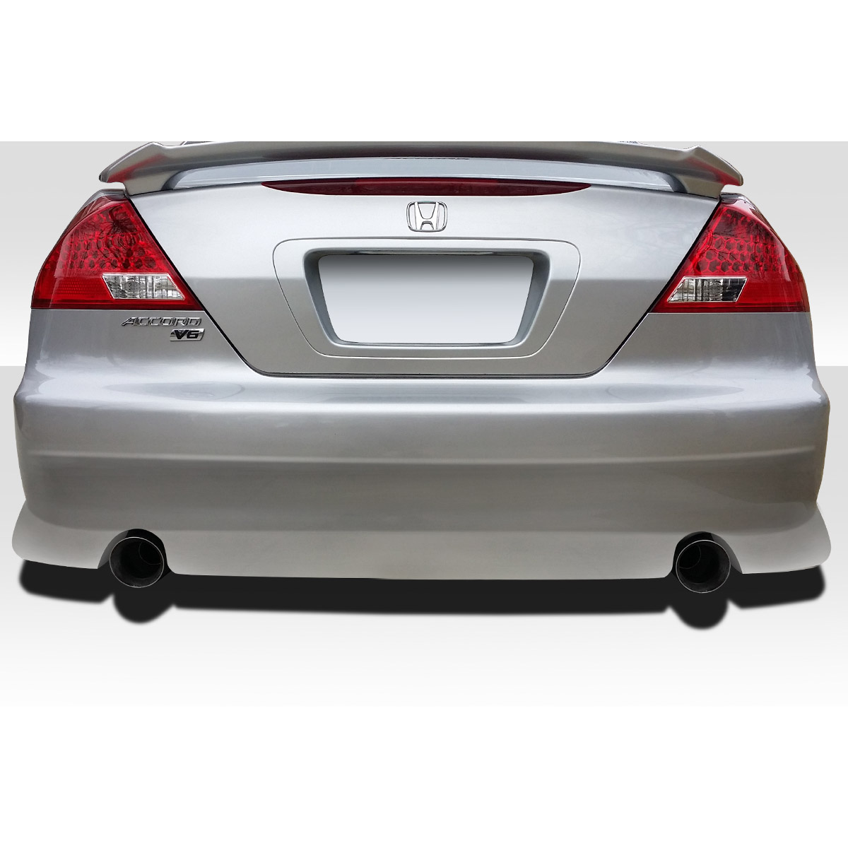 Modify your Honda Accord 2003 with our Exterior/Rear Bumpers or Lips - Rear view of the bumper at an angle