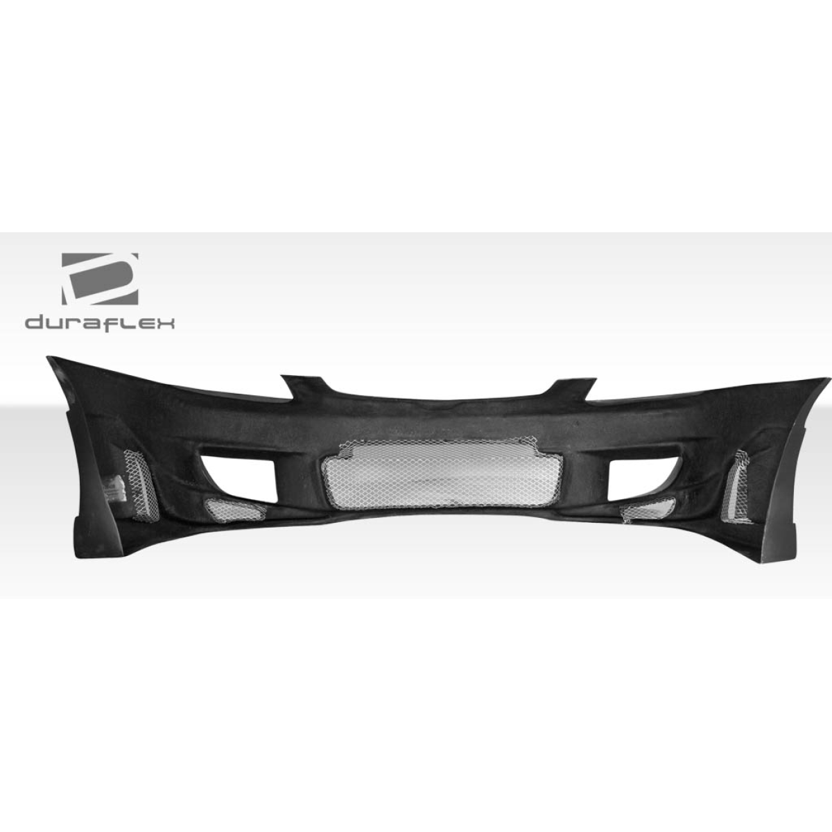 Modify your Honda Accord 2003 with our Exterior/Front Bumpers - Front view of Honda Accord bumper from the front