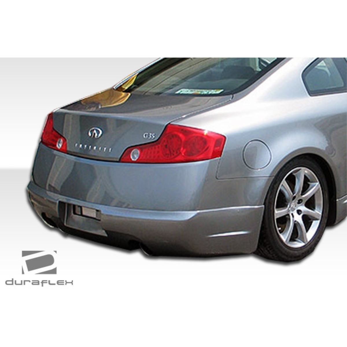 Modify your Infiniti G35 2003 with our Exterior/Rear Bumpers or Lips - Rear view of Infiniti G35 at slight angle