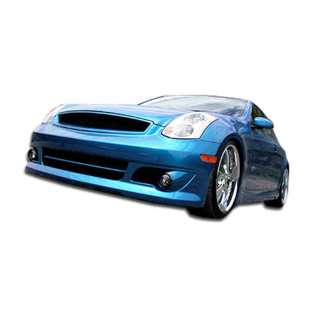 Modify your Infiniti G35 2003 with our Exterior/Complete Body Kits - Front view angle of vehicle part