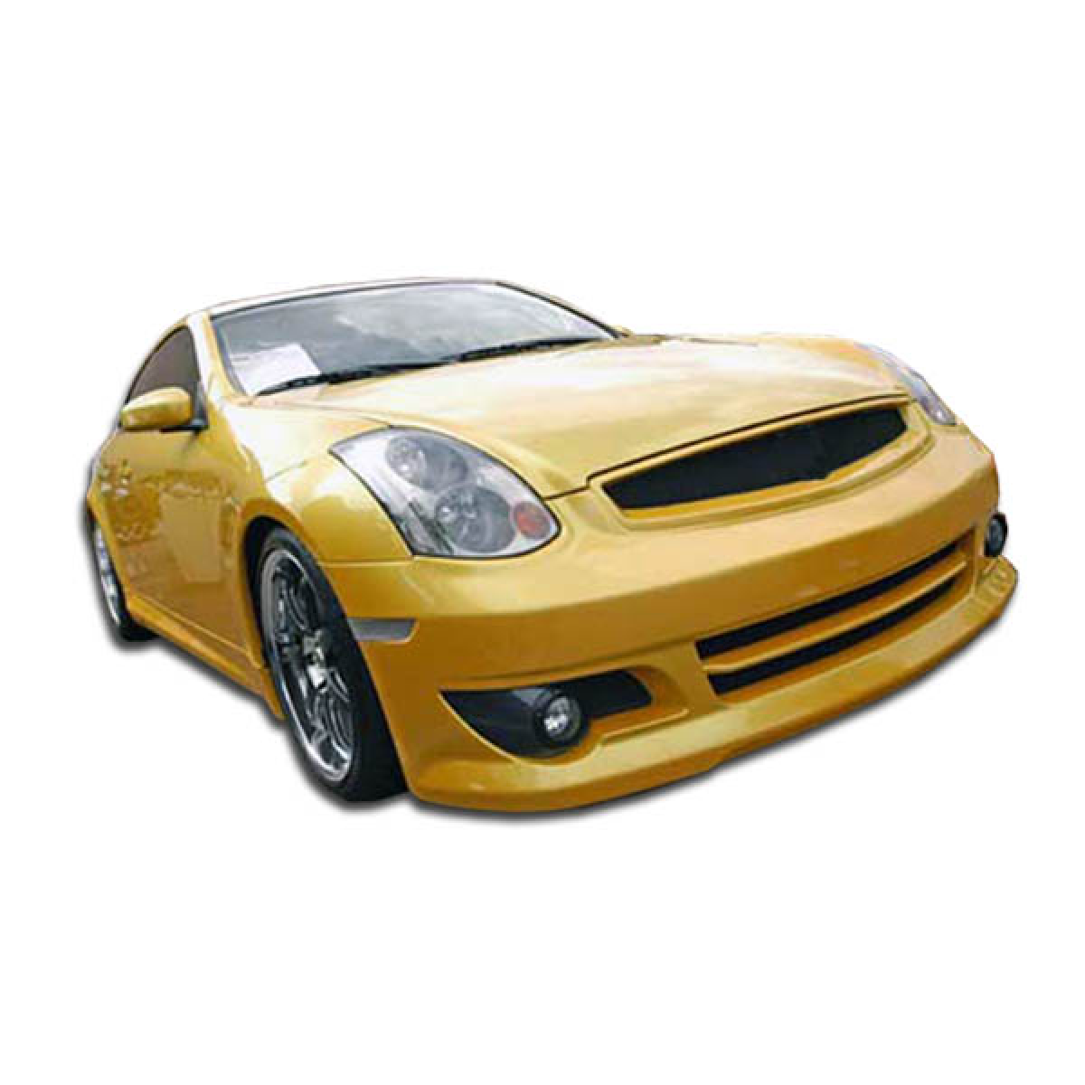 Modify your Infiniti G35 2003 with our Exterior/Complete Body Kits - Front view angled slightly from the driver's side