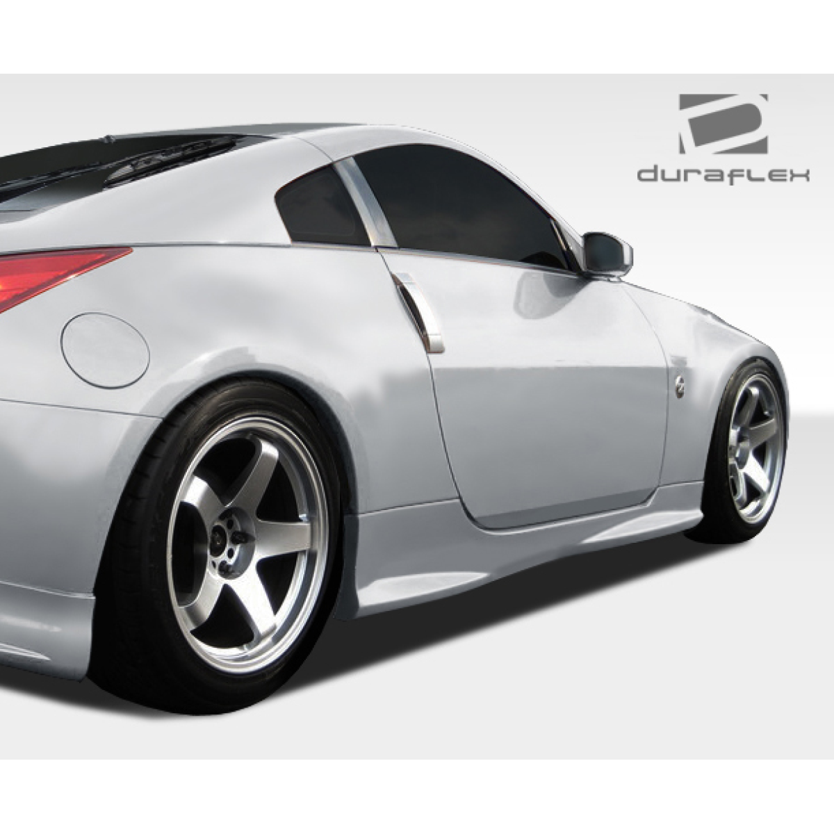 Modify your Nissan 350Z 2003 with our Exterior/Side Skirts - View from rear three quarter angle