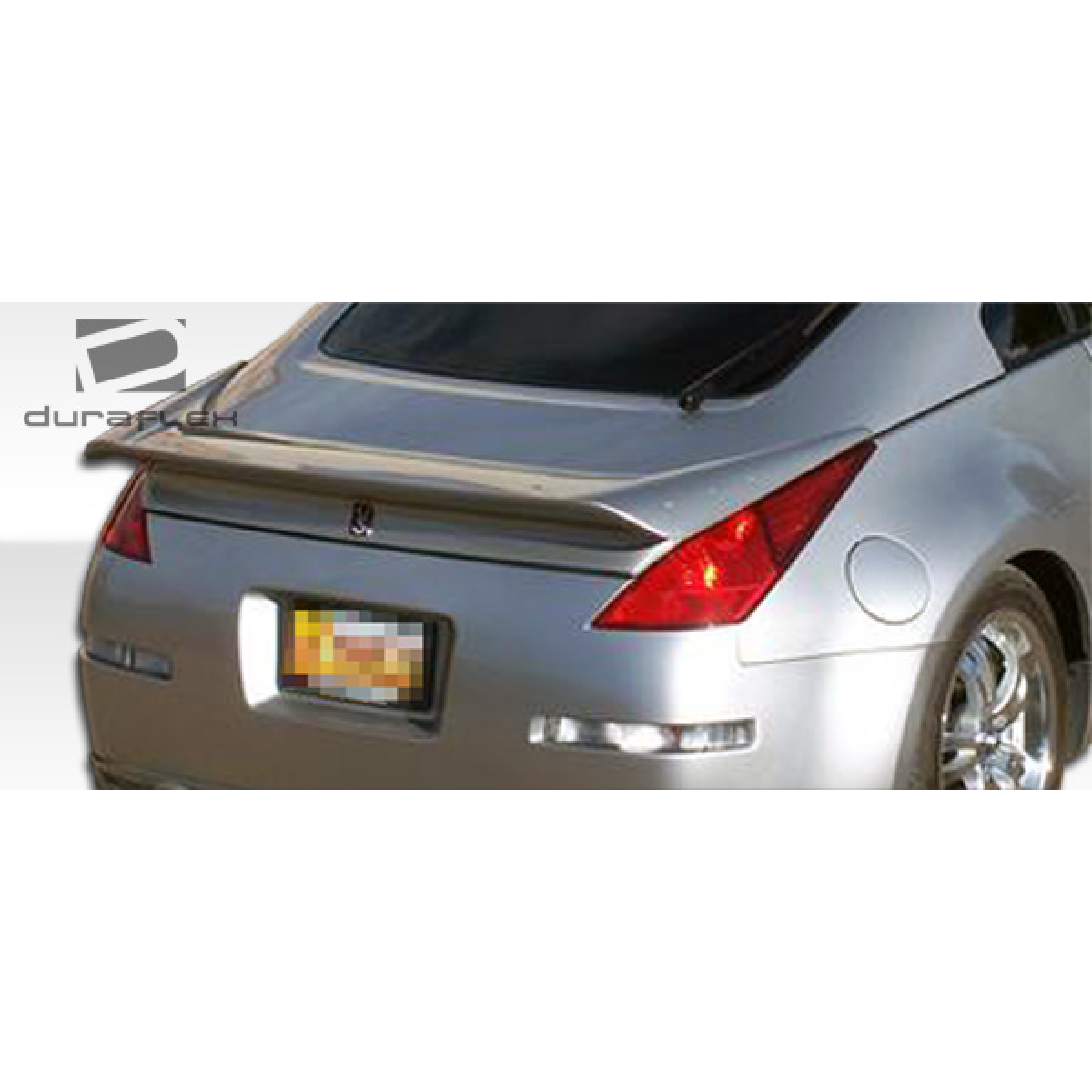 Modify your Nissan 350Z 2003 with our Exterior/Wings - Viewed from slightly elevated rear angle