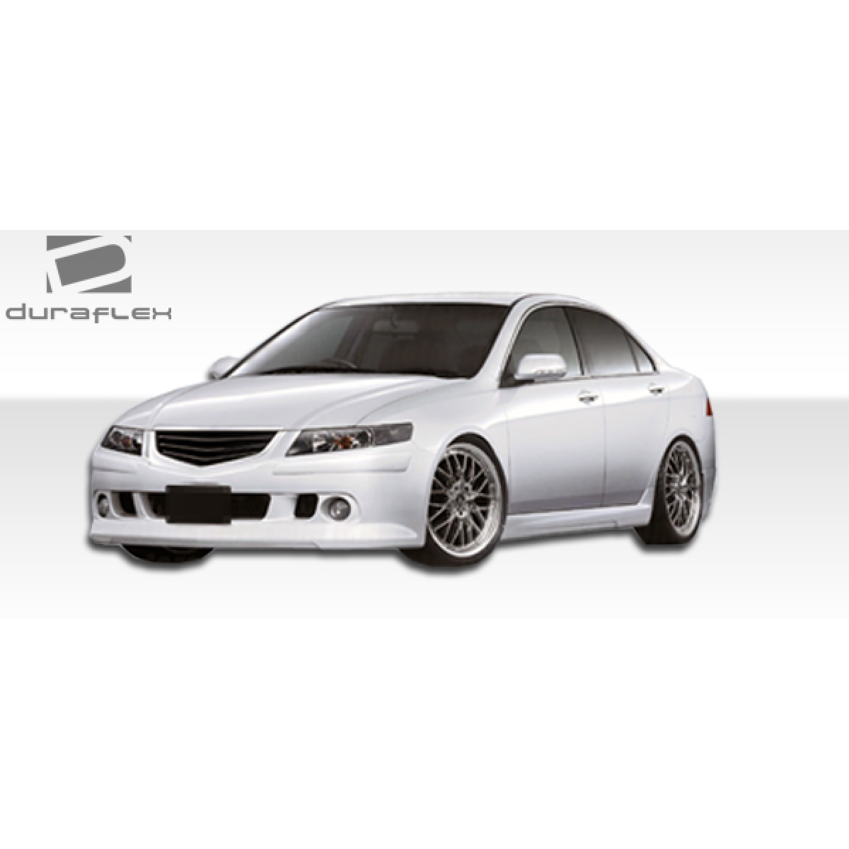 Modify your Acura TSX 2004 with our Exterior/Front Bumpers or Lips - Front angle view of the Acura TSX