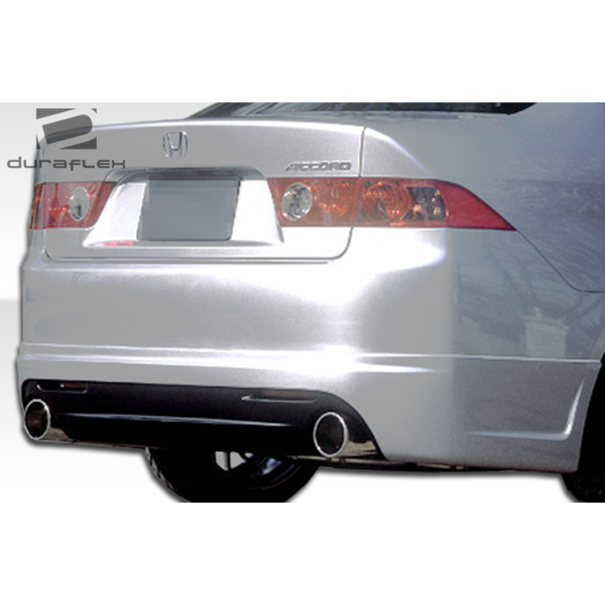 Modify your Acura TSX 2004 with our Exterior/Rear Bumpers or Lips - Image is viewed from a rear angle