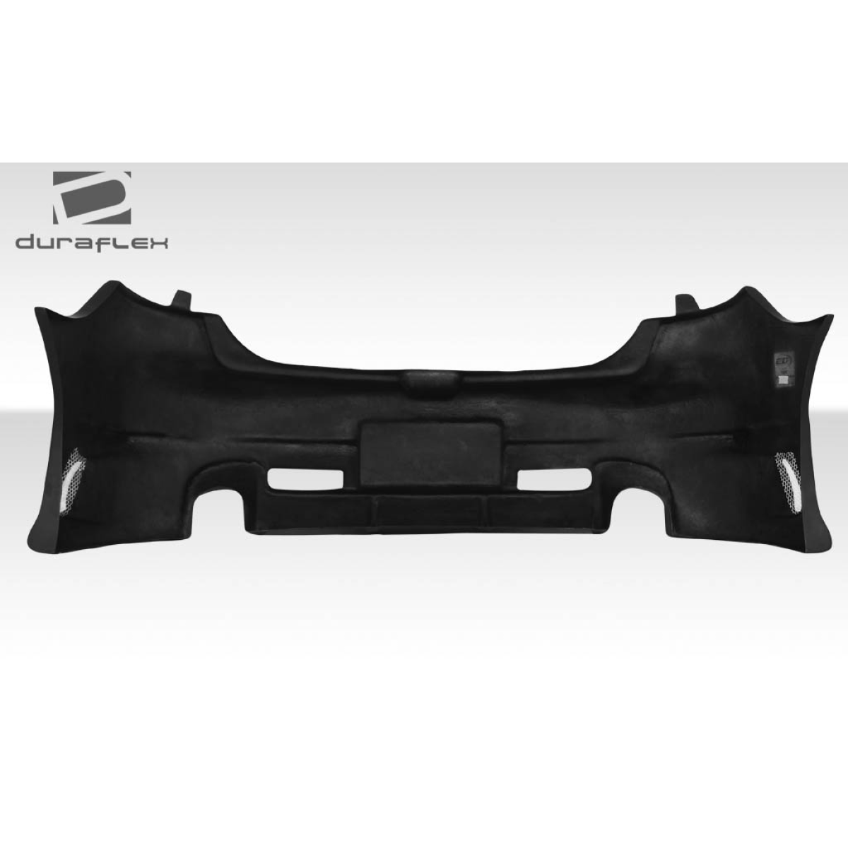Modify your Mazda 3 2004 with our Exterior/Rear Bumpers or Lips - Angled view of automotive rear bumper